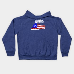 Trump Train 2020 maga reelect donald trump republican Kids Hoodie